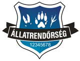allatrendőrség alapítvány logótervezés